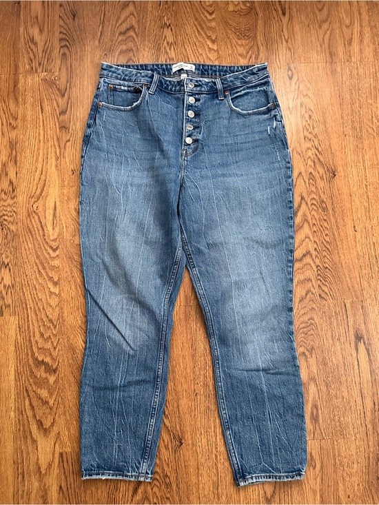 Abercrombie & Fitch Denim - Abercrombie & Fitch Classic High-Rise Blue Jeans the skinny size 12/31 cotton